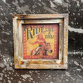 "Ride Like a Girl" Framed Artwork
