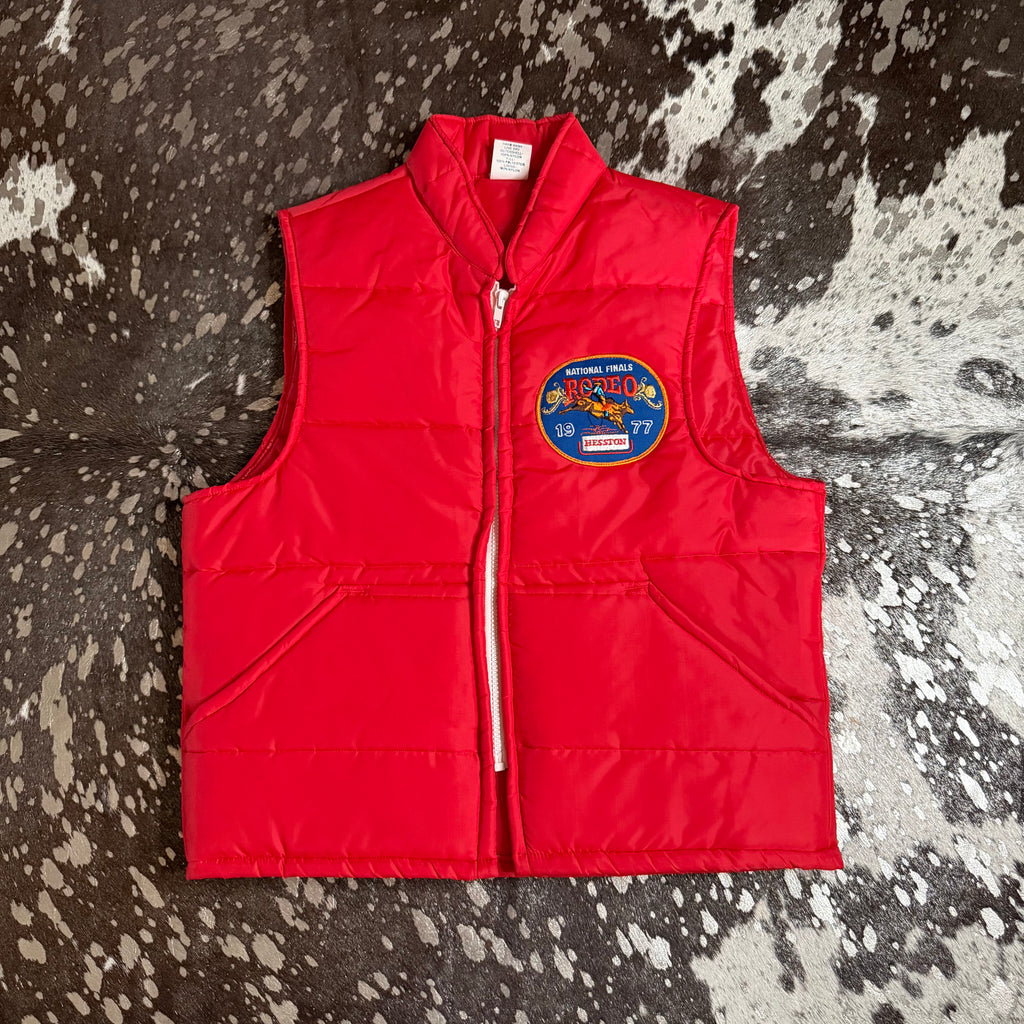 Medium Vintage 1977 NFR Puffer Vest