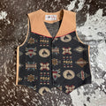 Large Vintage PRCA Tapestry Vest