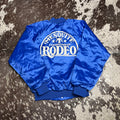 Large Vintage Mesquite Championship Rodeo Satin Jacket