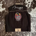 Large Limited Edition Rodeo Vegas Wool & Leather Vest