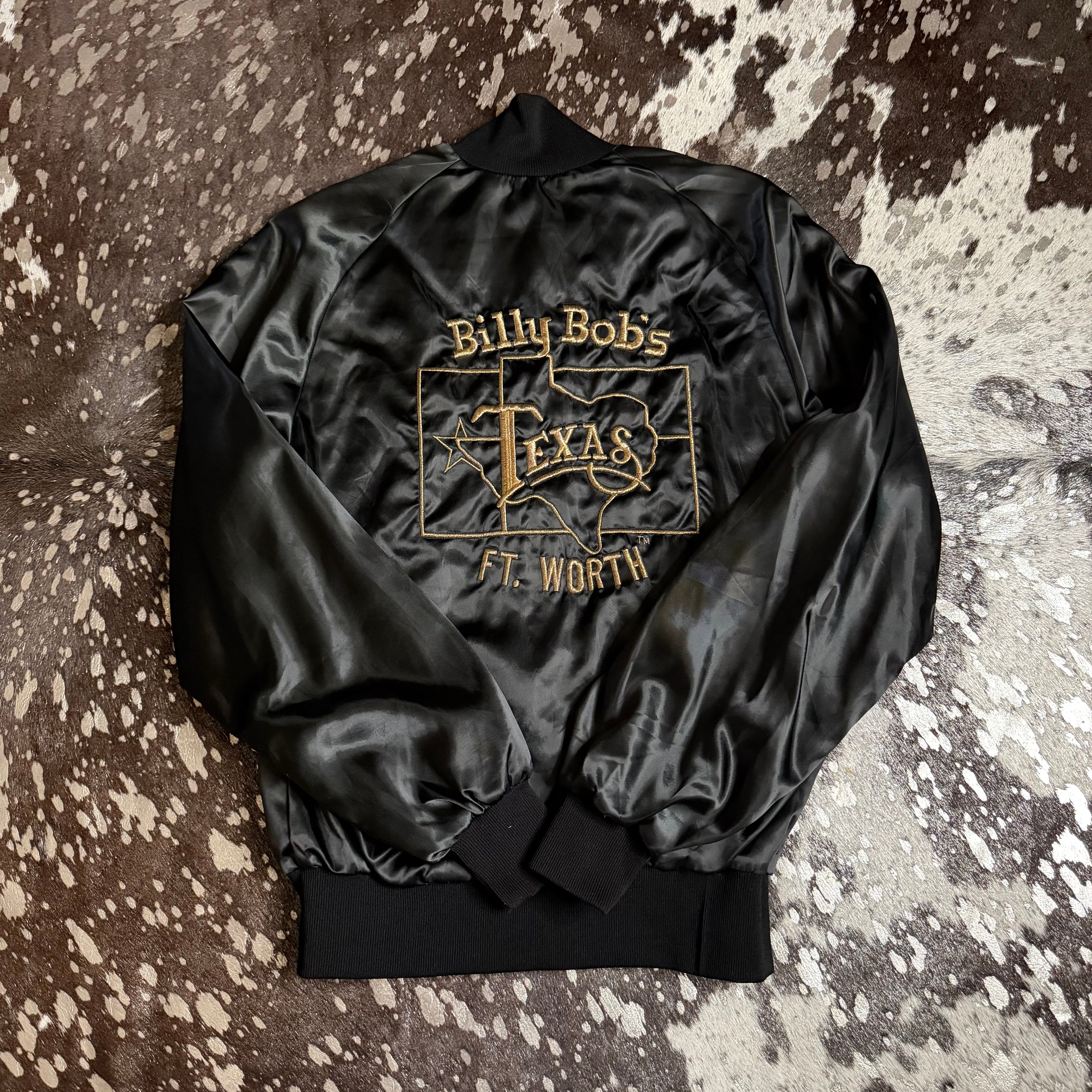 XSmall Vintage Billy Bob’s Texas Embroidered Satin Jacket
