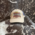 Vintage Beige cap with 2001 National Finals Rodeo logo